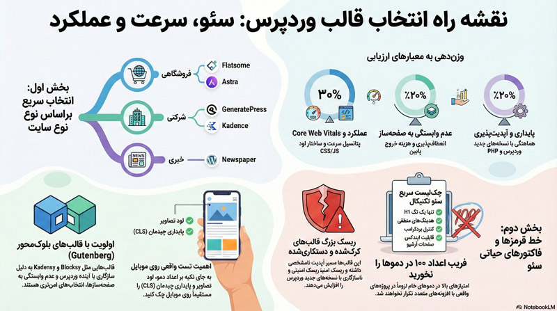 راهنمای انتخاب قالب وردپرس