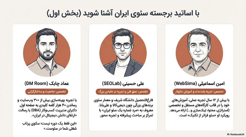 راهنمای دوره آموزش سئو 12