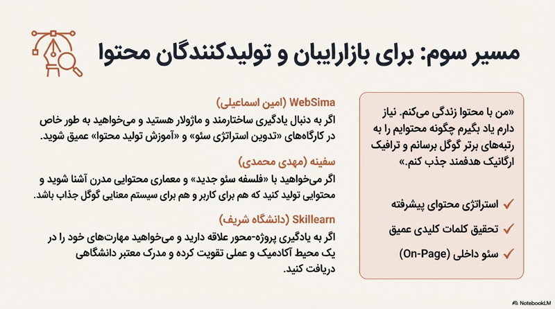 راهنمای دوره آموزش سئو 2